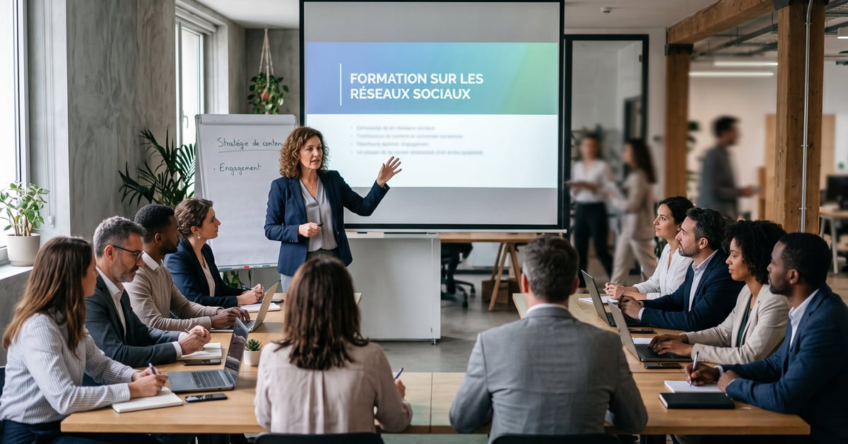 Formation sur les réseaux sociaux : apprendre à gérer sa présence digitale avec financement CPF
