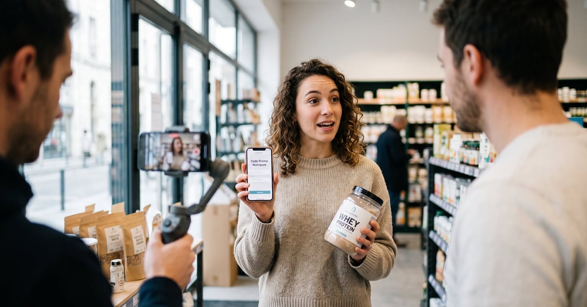 Nutripure code promo influenceur : réduction sur les compléments alimentaires