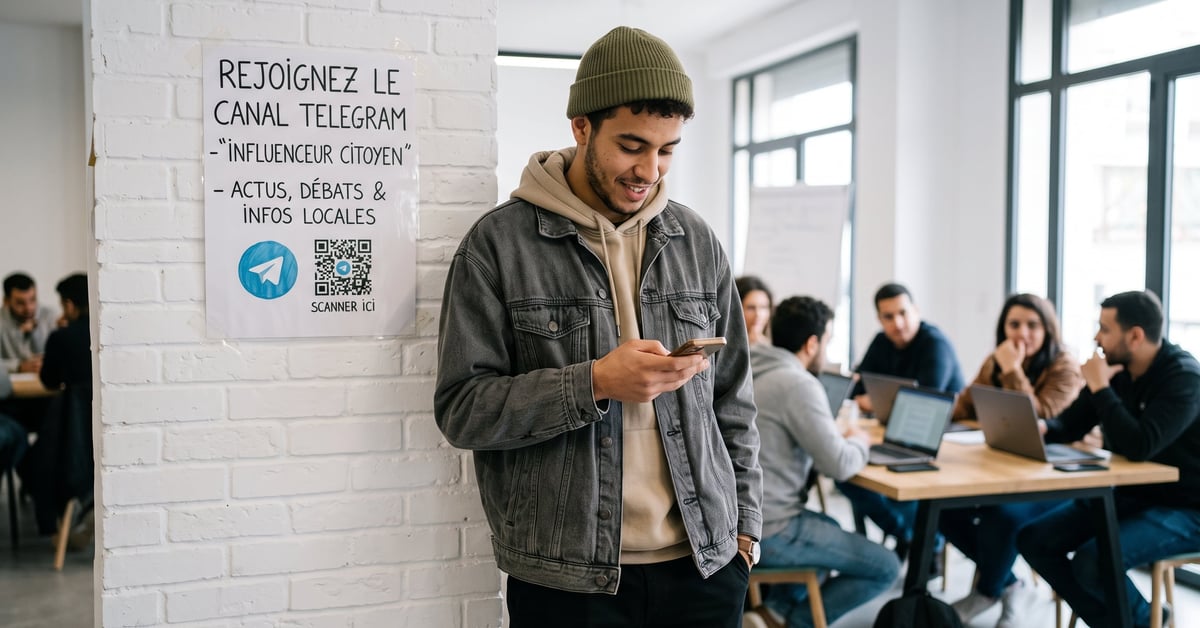 Telegram affiche influenceur : notification de visibilité sur l'application de messagerie