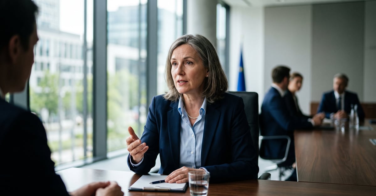 Ambassadeur en costume officiel lors d'une réunion diplomatique – ambassadeur définition