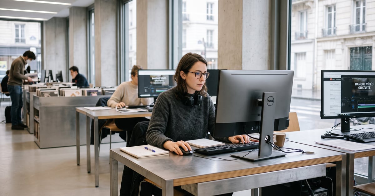 Banque vidéo gratuite : séquences libres de droits disponibles en ligne pour créateurs de contenu