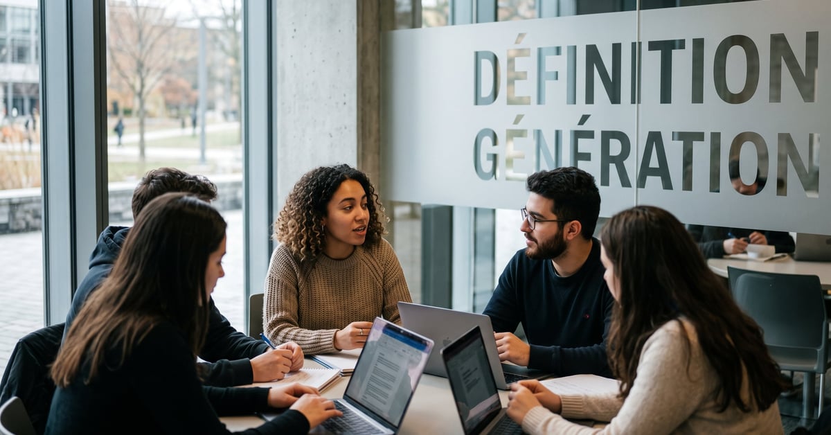 Définition génération : portrait de plusieurs générations réunies, illustrant la transmission et le passage du temps
